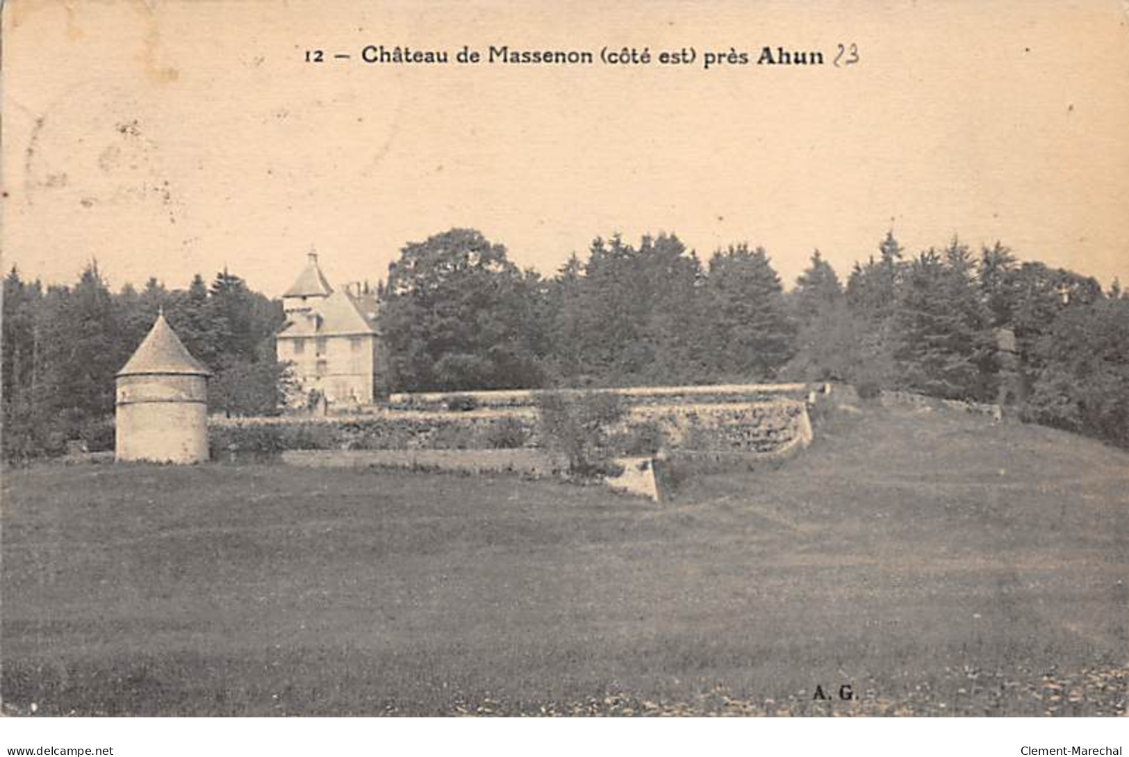 Château De Massenon Près Ahun - Très Bon état - Sonstige & Ohne Zuordnung