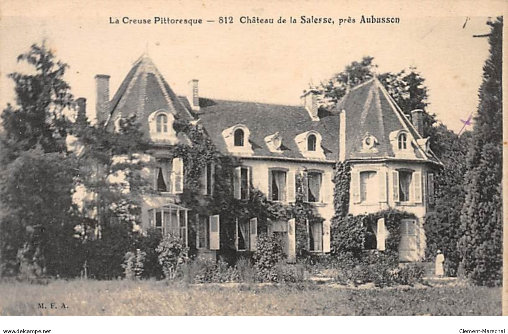 Château De La SALESSE Près Aubusson - Très Bon état - Other & Unclassified