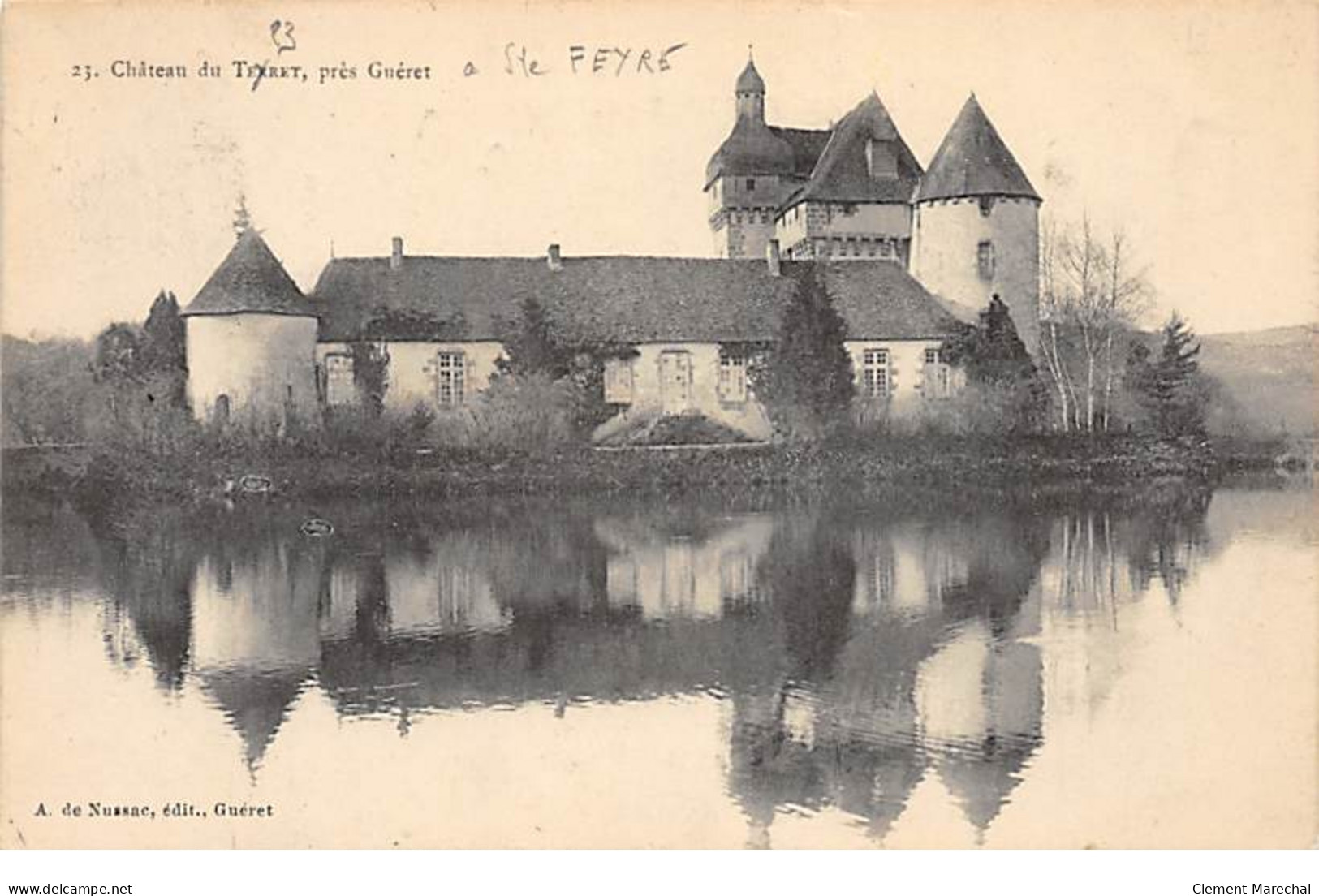 Château De TERRET à SAINTE FEYRE - Très Bon état - Other & Unclassified