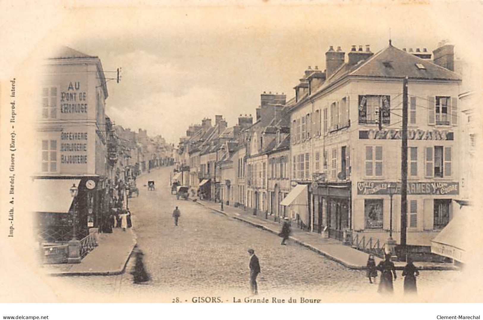 GISORS - La Grande Rue Du Bourg - Très Bon état - Gisors