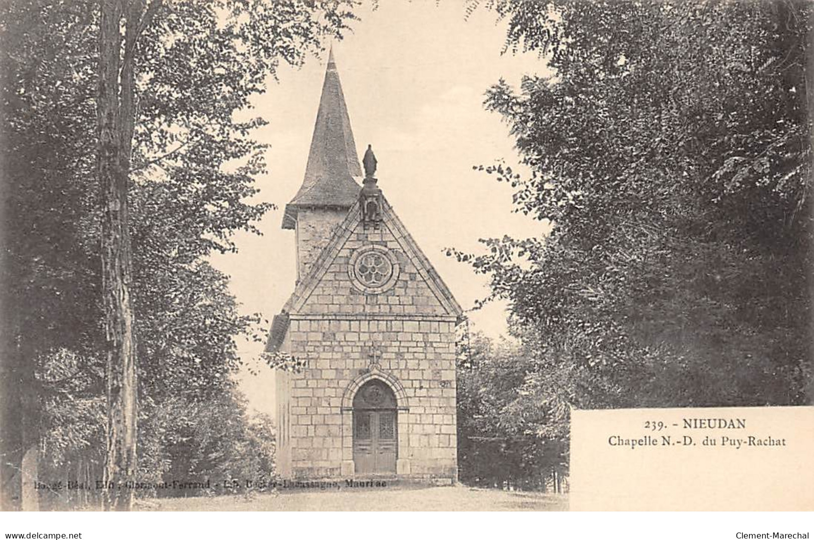 NIEUDAN - Chapelle N. D. Du Puy Rachat - Très Bon état - Other & Unclassified