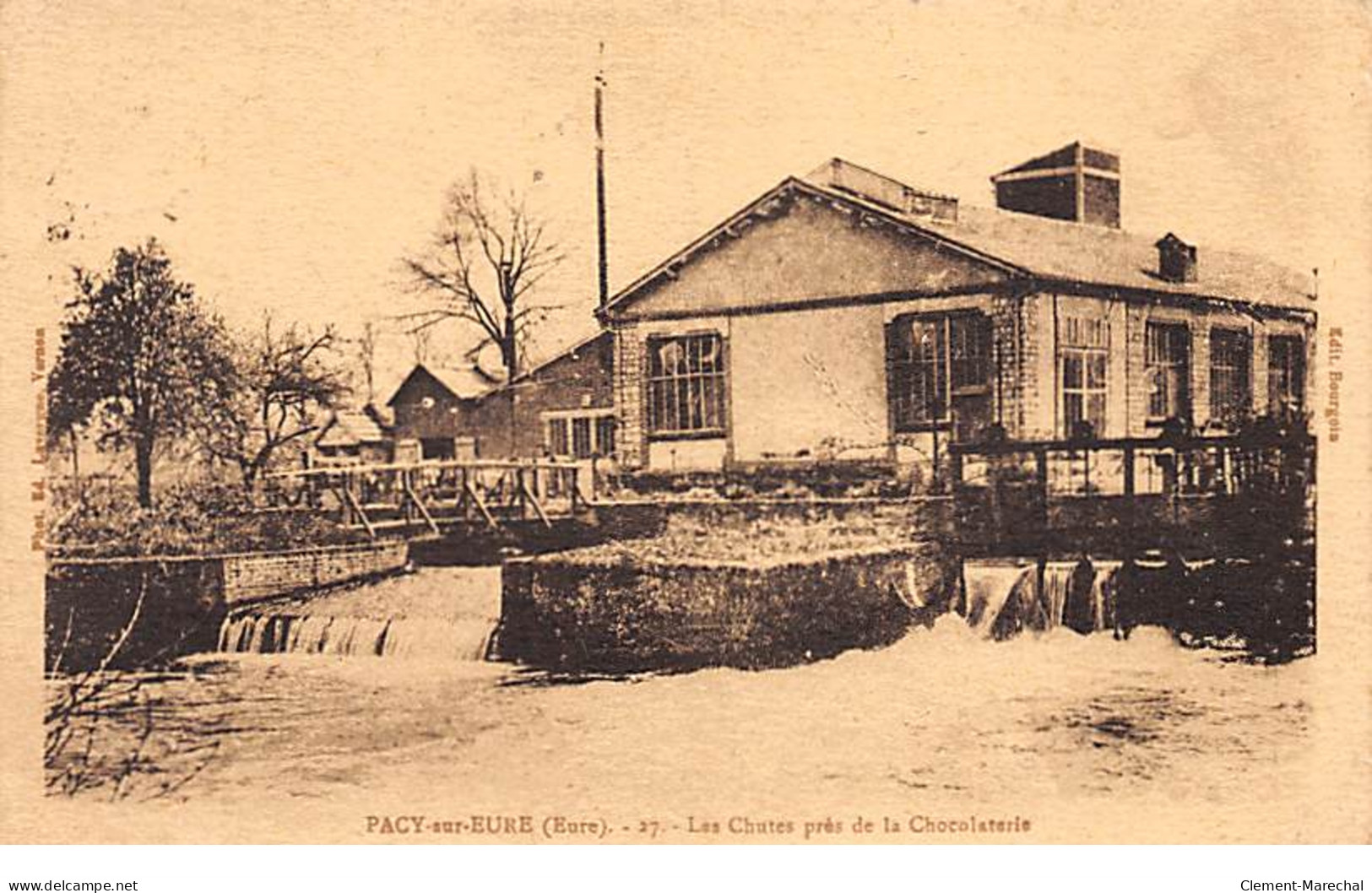 PACY SUR EURE - Les Chutes Près De La Chocolaterie - Très Bon état - Pacy-sur-Eure