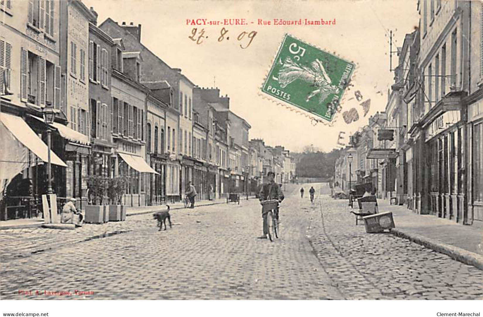 PACY SUR EURE - Rue Edouard Isambard - Très Bon état - Pacy-sur-Eure