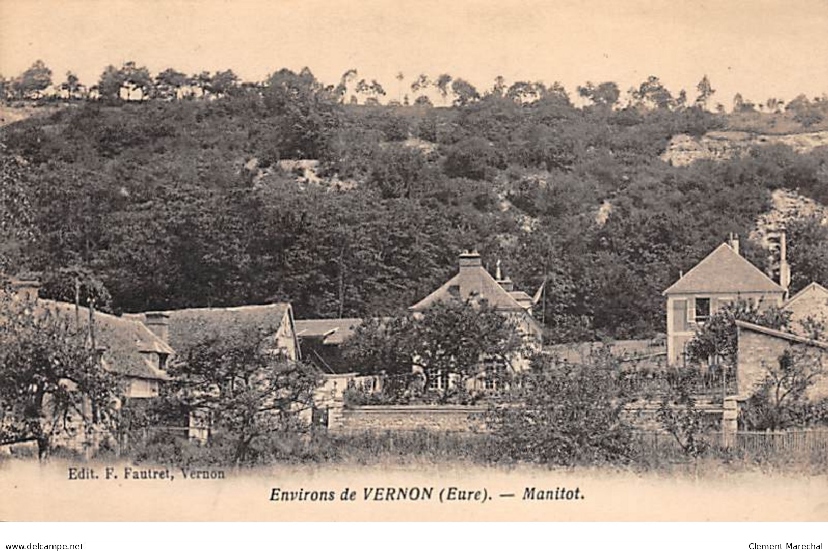 Environs De VERNON - MANITOT - Très Bon état - Other & Unclassified