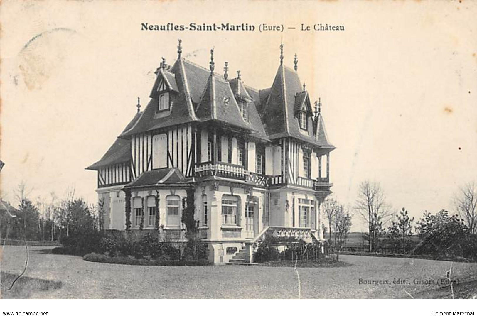 NEAUFLES SAINT MARTIN - Le Château - état - Sonstige & Ohne Zuordnung