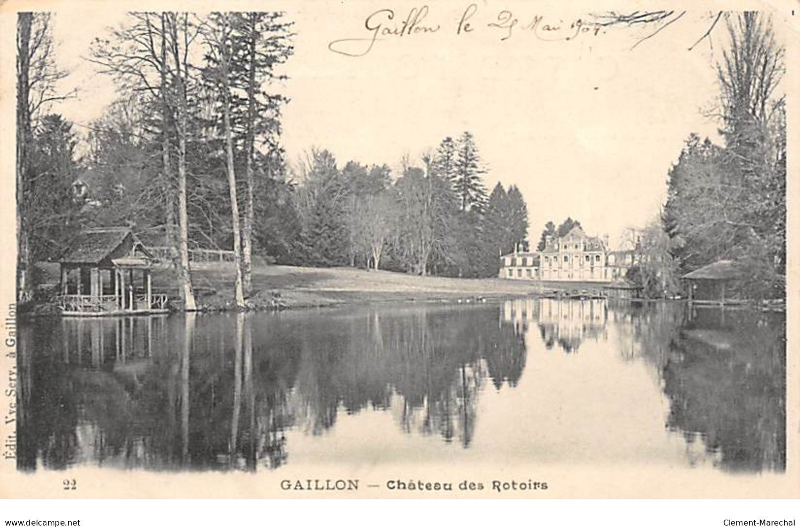 GAILLON - Château Des Rotoirs - Très Bon état - Sonstige & Ohne Zuordnung