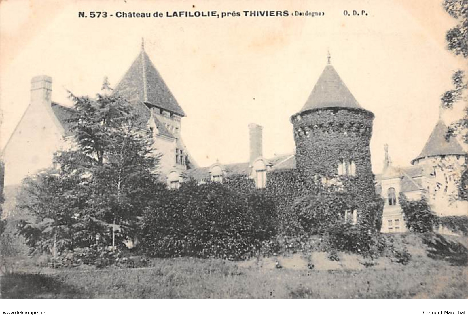 Château De LAFILOLIE Près THIVIERS - Très Bon état - Andere & Zonder Classificatie