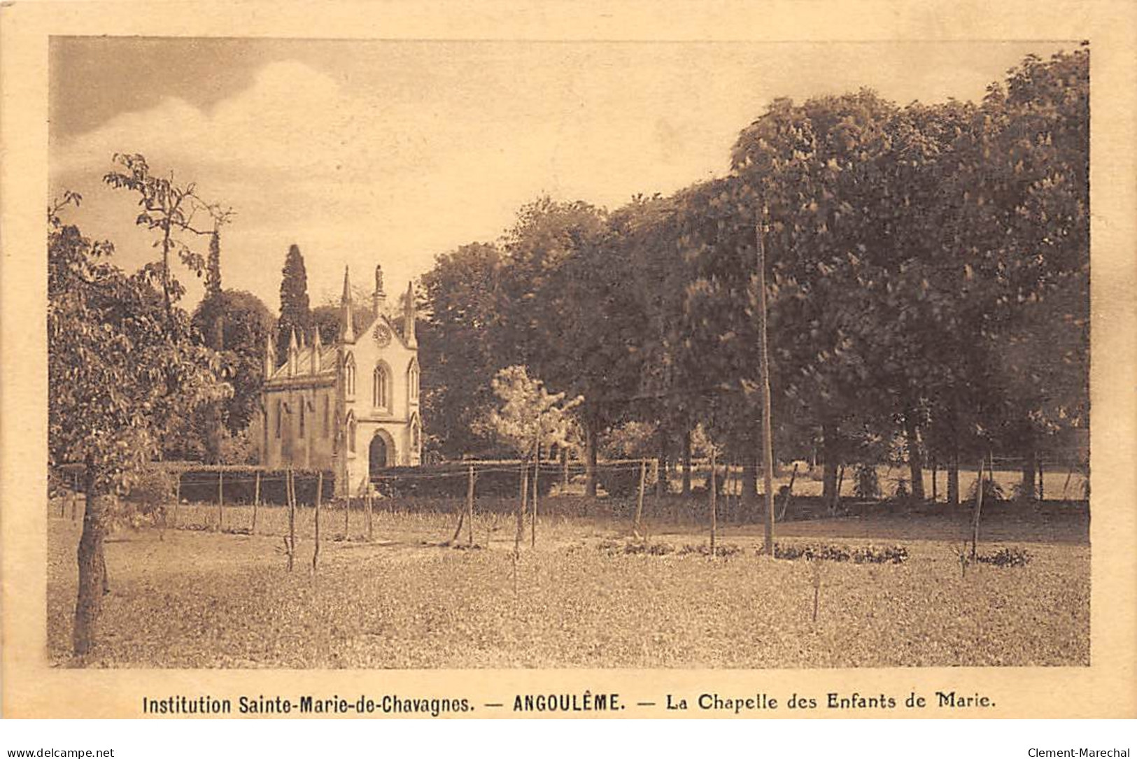 ANGOULEME - La Chapelle Des Enfants De Marie - Très Bon état - Angouleme