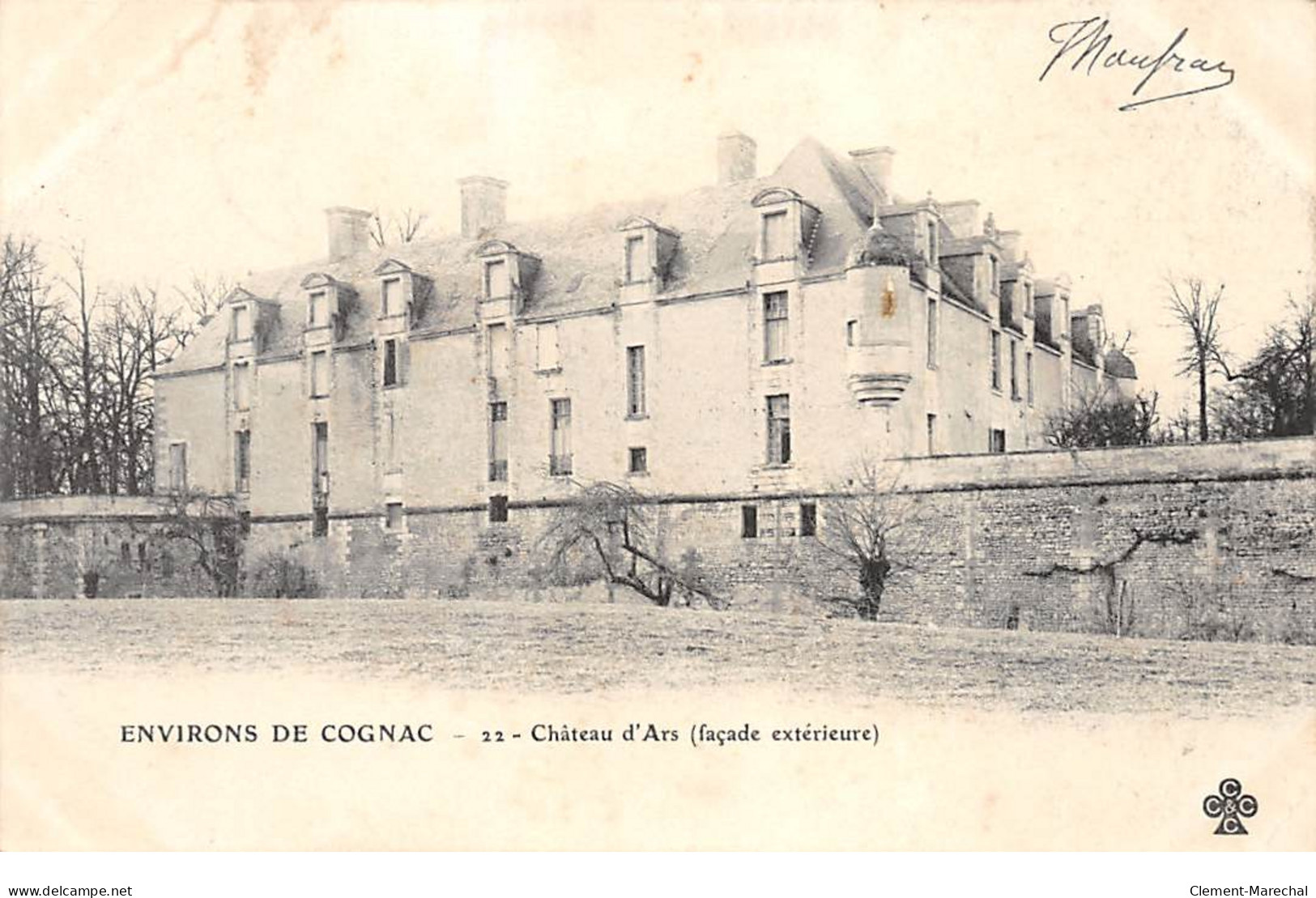 Environs De Cognac - Château D'ARS - Très Bon état - Sonstige & Ohne Zuordnung