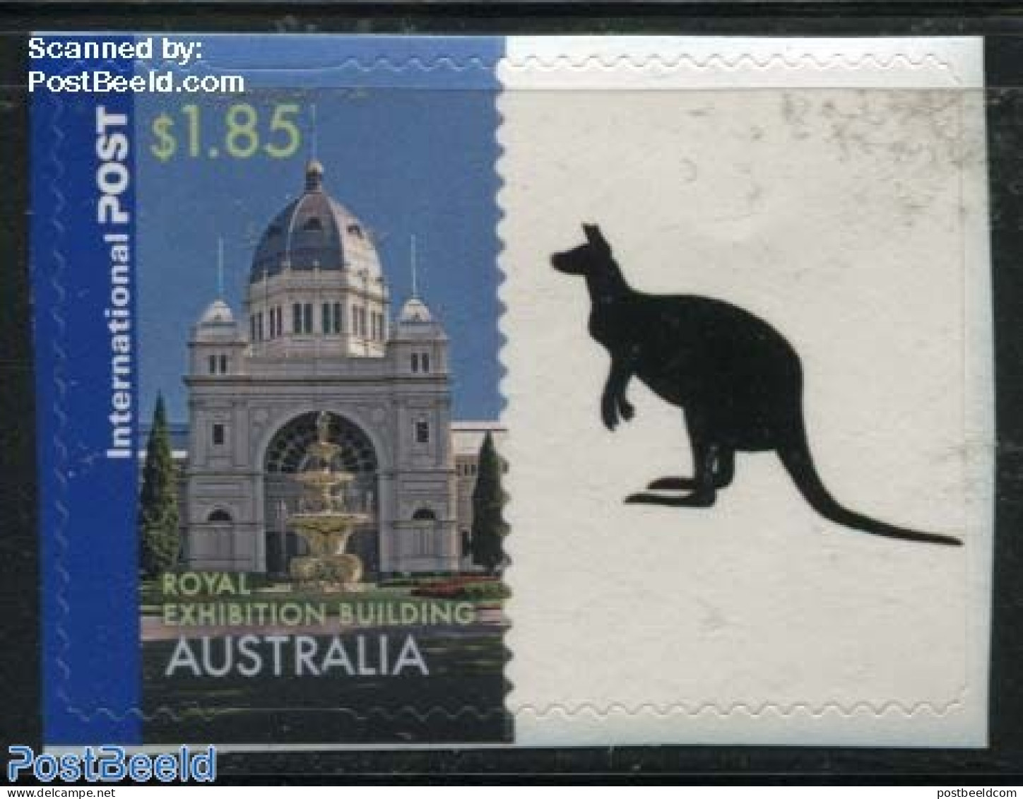 Australia 2016 Royal Exhibition Building 1v With Personal Tab (with Year 2006), Mint NH, Art - Architecture - Nuovi