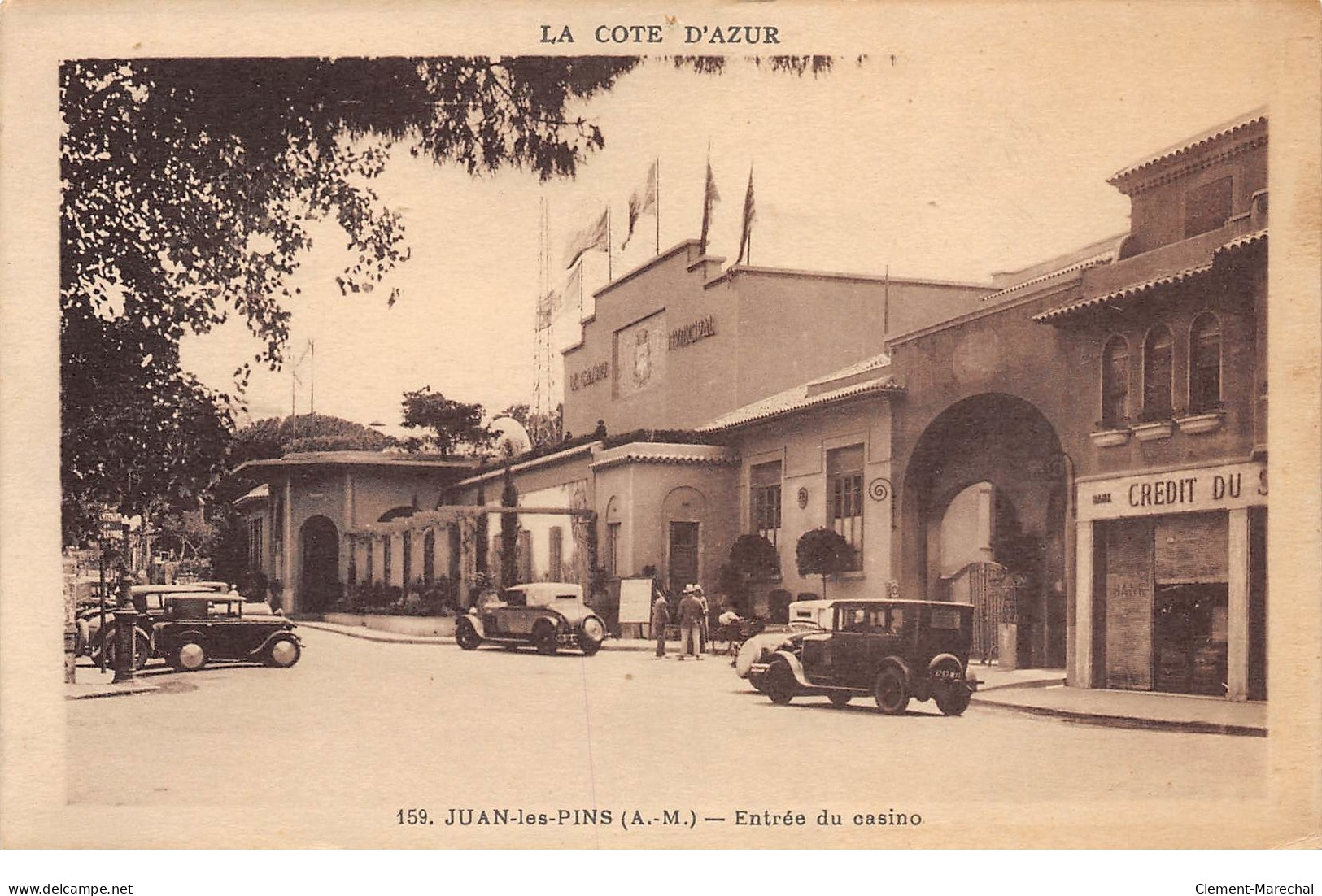 JUAN LES PINS - Entrée Du Casino - Très Bon état - Juan-les-Pins