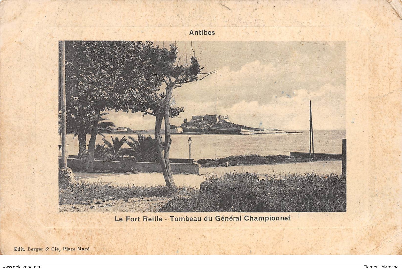 ANTIBES - Le Fort Reille - Tombeau Du Général Championnet - Très Bon état - Autres & Non Classés