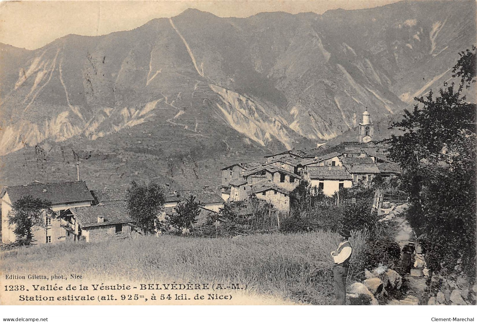 Vallée De La Vésubie - BELVEDERE - Très Bon état - Belvédère