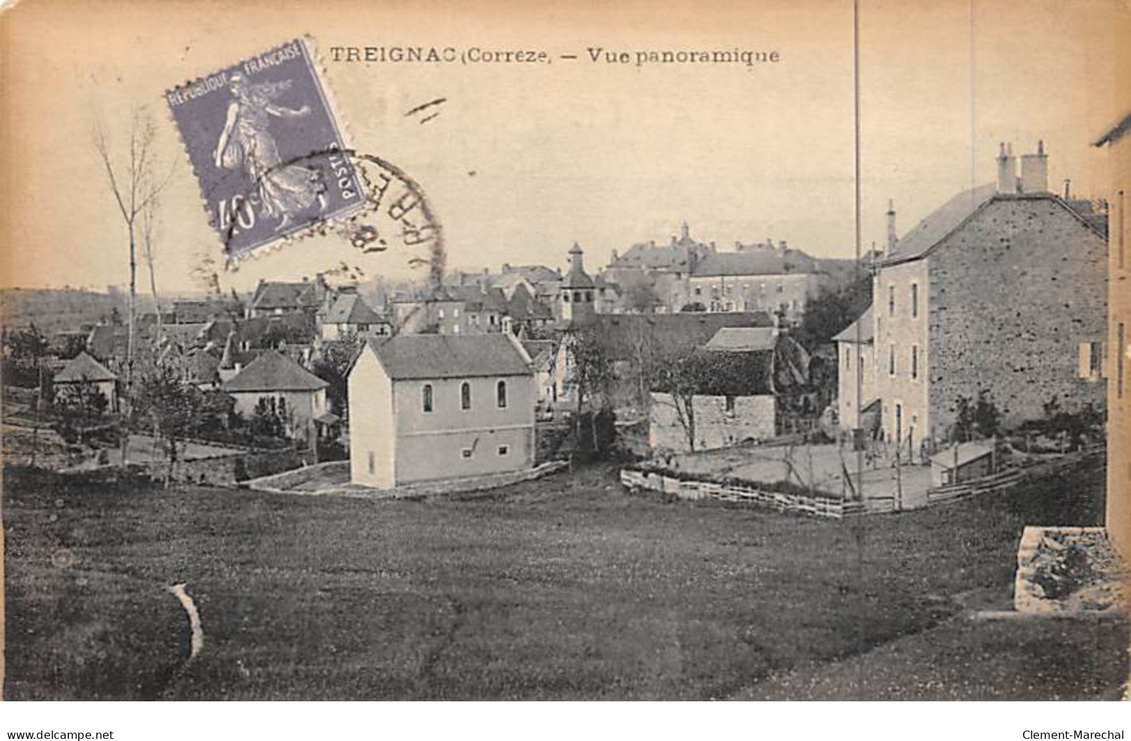 TREIGNAC - Vue Panoramique - Très Bon état - Treignac