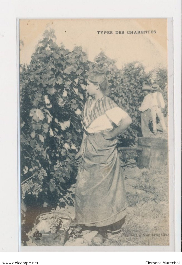 Types Des Charentes - La Vendangeuse - Très Bon état - Autres & Non Classés