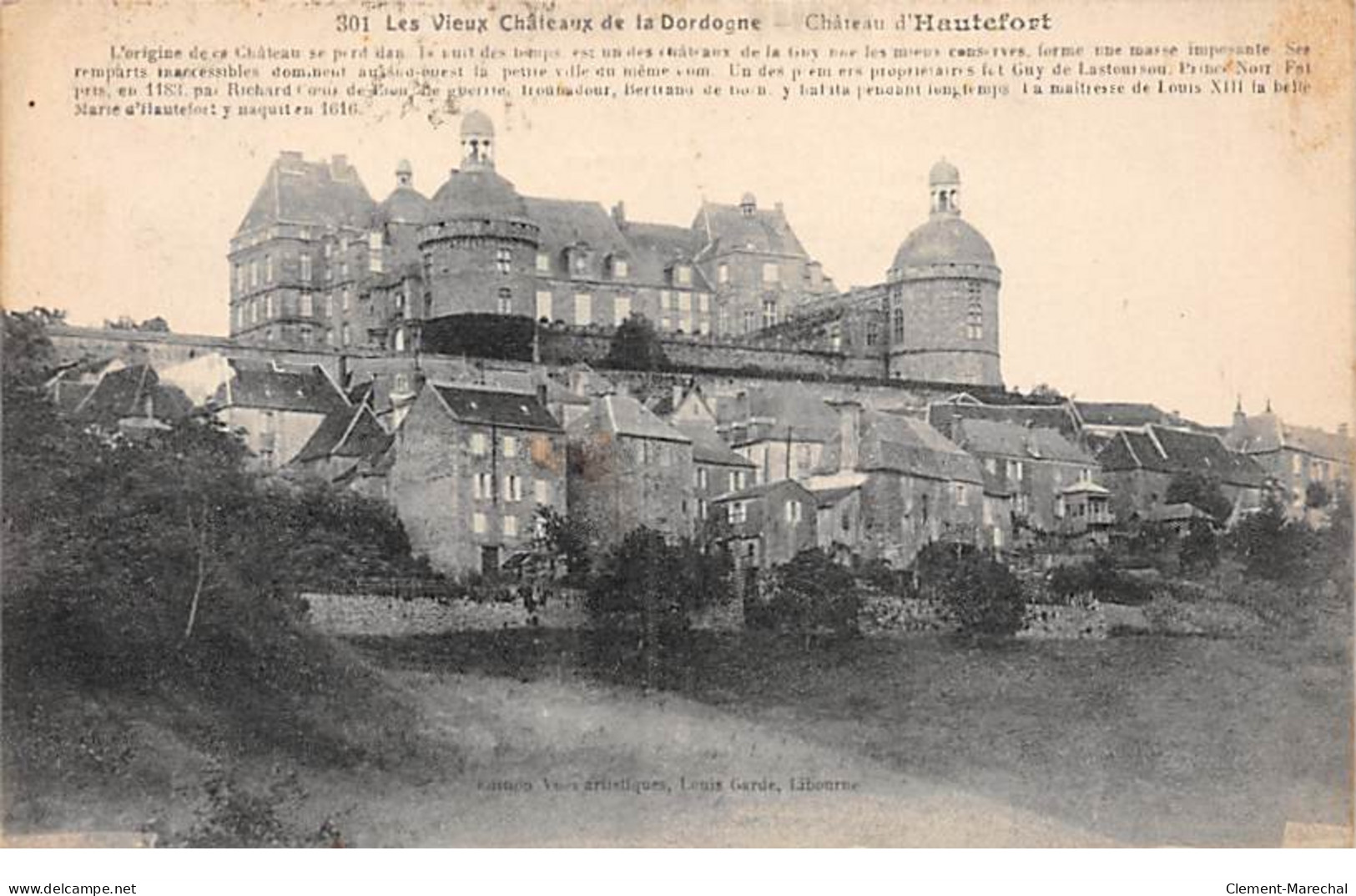 Château D'HAUTEFORT - Très Bon état - Sonstige & Ohne Zuordnung