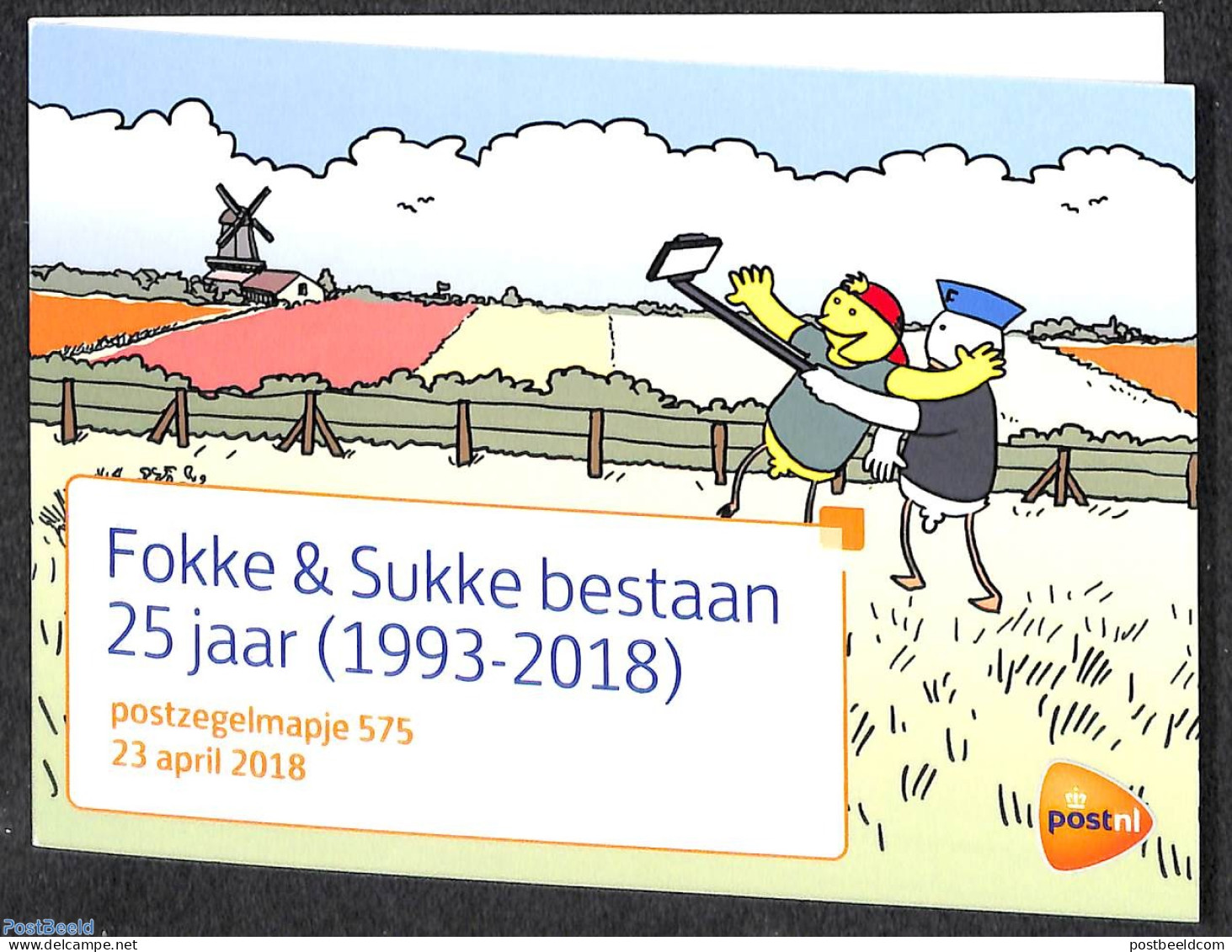 Netherlands 2018 Fokke En Sukke, Presentation Pack 575, Mint NH - Unused Stamps