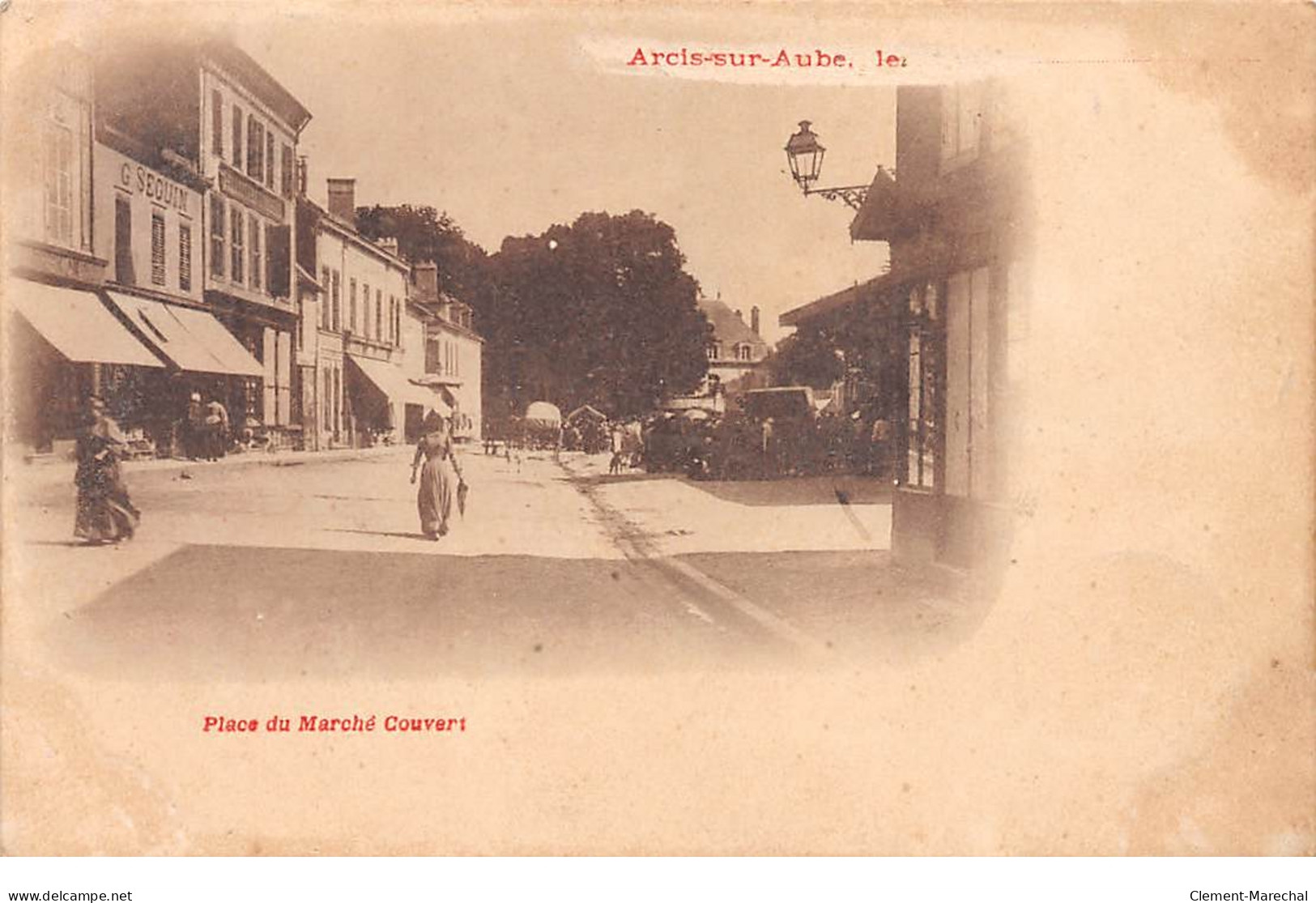 ARCIS SUR AUBE - Place Du Marché Couvert - Très Bon état - Arcis Sur Aube