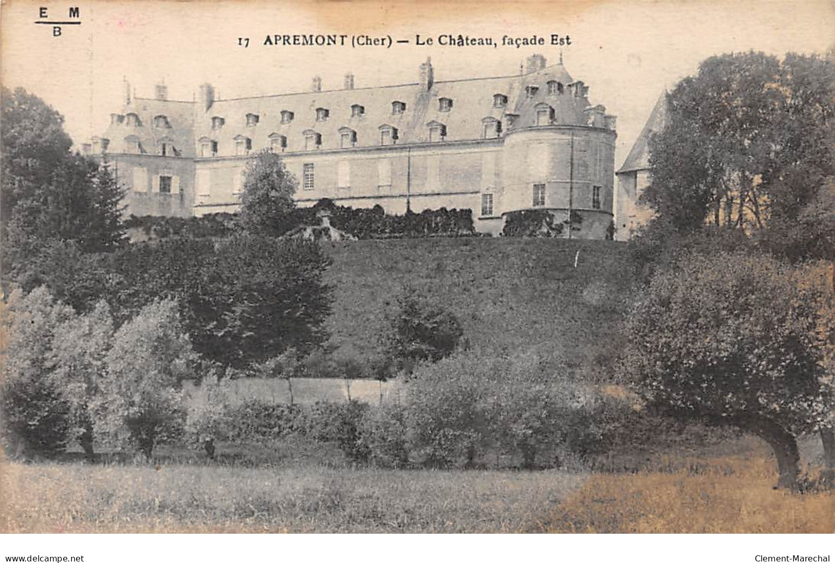 APREMONT - Le Château, Façade Est - Très Bon état - Autres & Non Classés