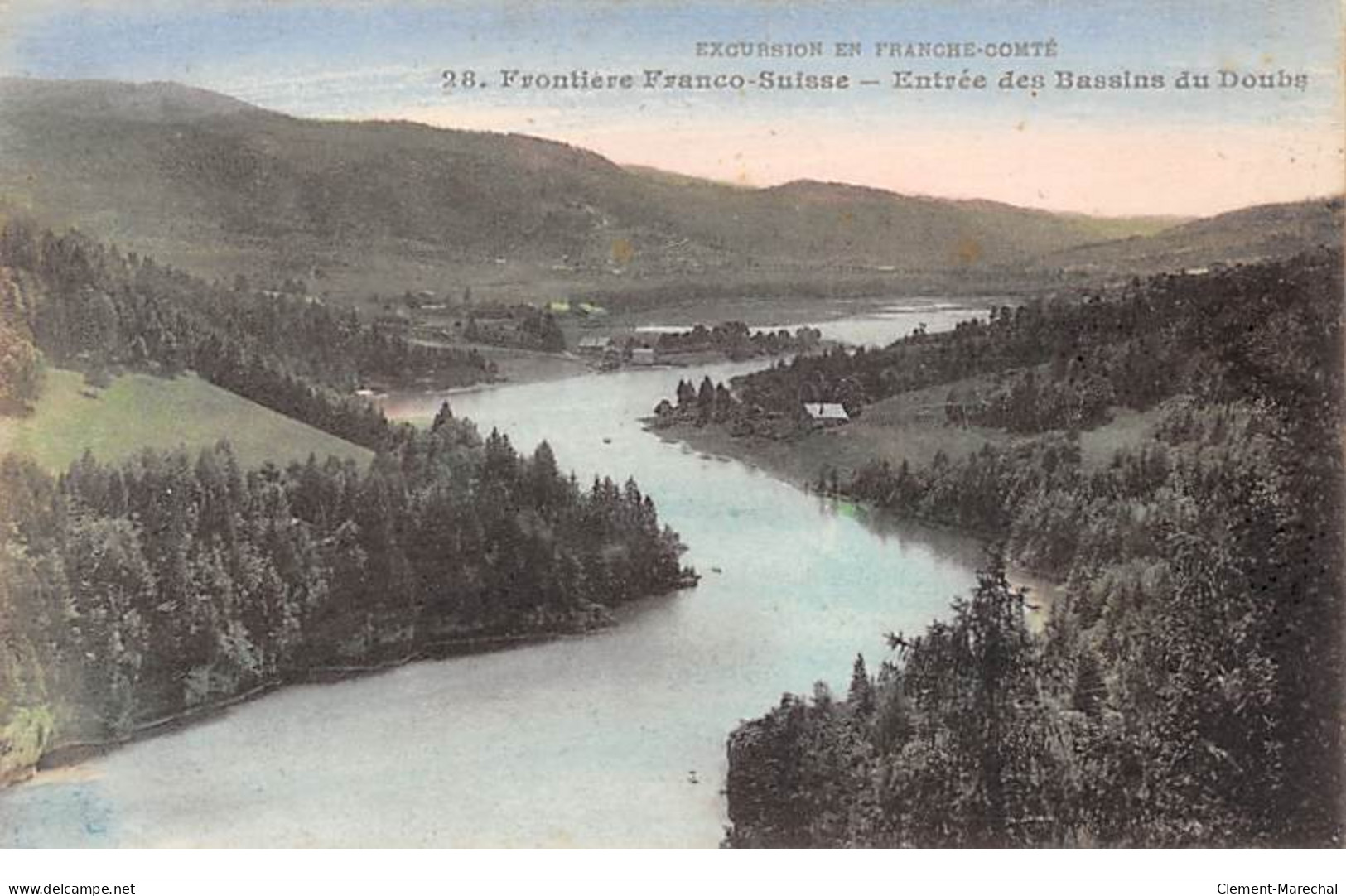 Frontière Franco Suisse - Entrée Des Bassins Du Doubs - Très Bon état - Sonstige & Ohne Zuordnung