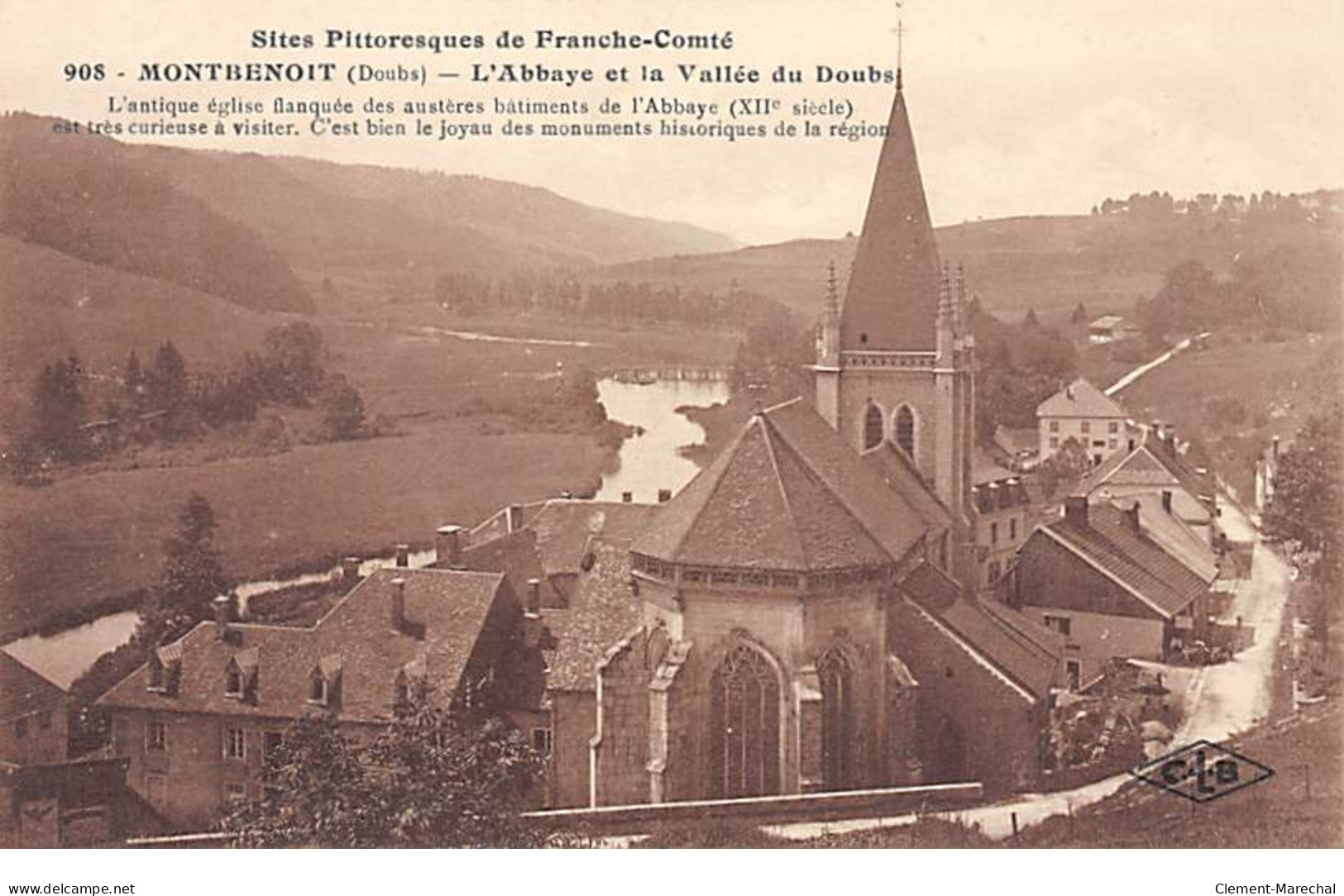 MONTBENOIT - L'Abbaye Et La Vallée Du Doubs - Très Bon état - Sonstige & Ohne Zuordnung