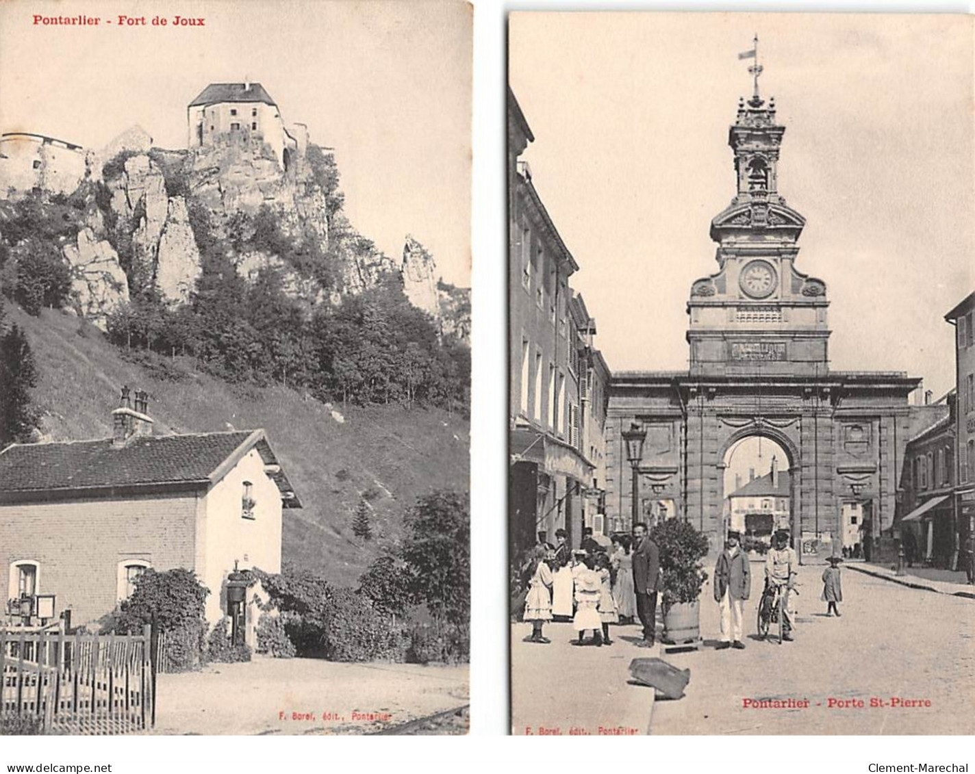 PONTARLIER - Fort De Joux - Porte Saint Pierre - Très Bon état - Pontarlier