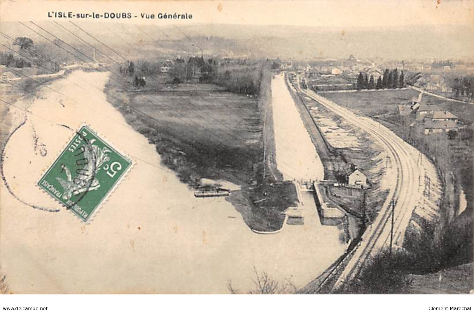 ISLE SUR LE DOUBS - Vue Générale - Très Bon état - Isle Sur Le Doubs