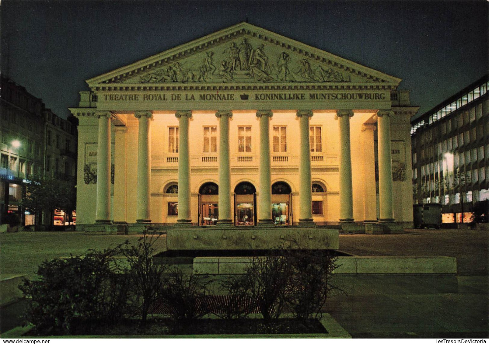 BELGIQUE - Bruxelles - Théâtre Royale De La Monnaie - Colorisé - Carte Postale - Autres & Non Classés