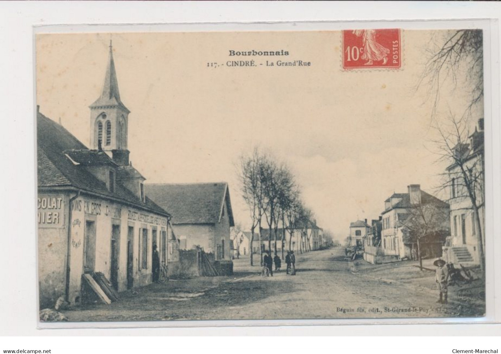CINDRE - Bourbonnais - La Grand'rue - Trés Bon état - Other & Unclassified