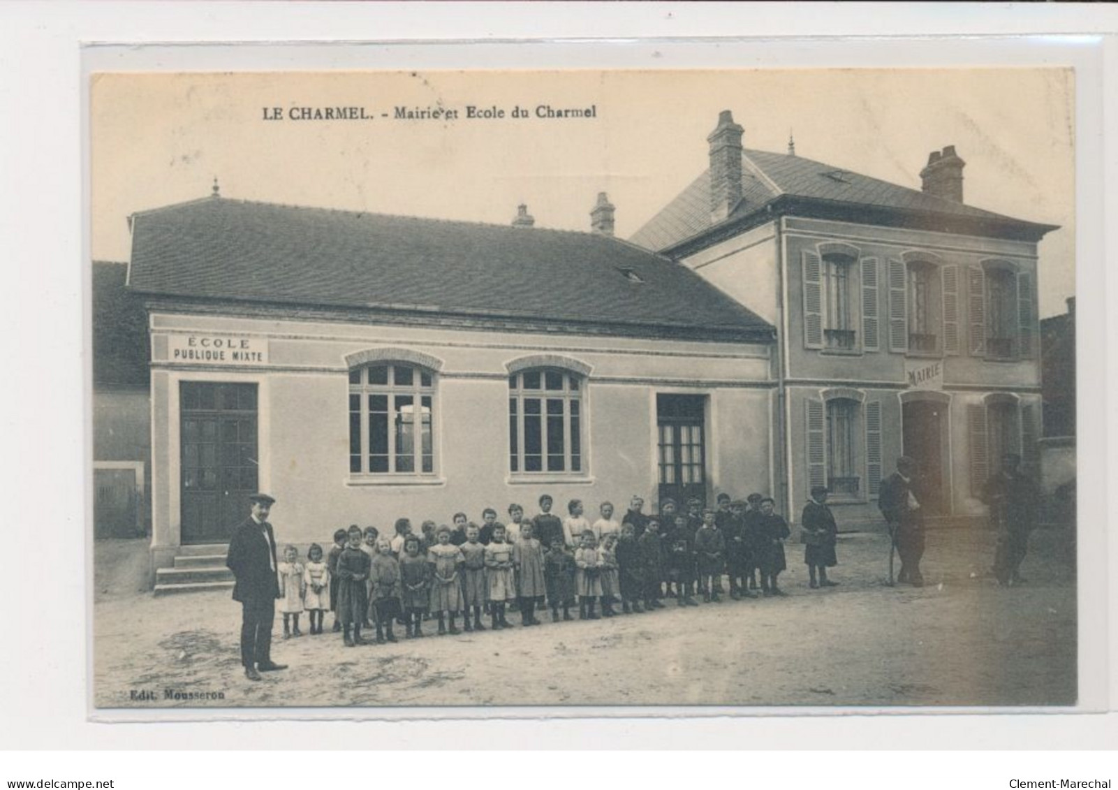 LE CHARMEL - Mairie Et école - état - Andere & Zonder Classificatie