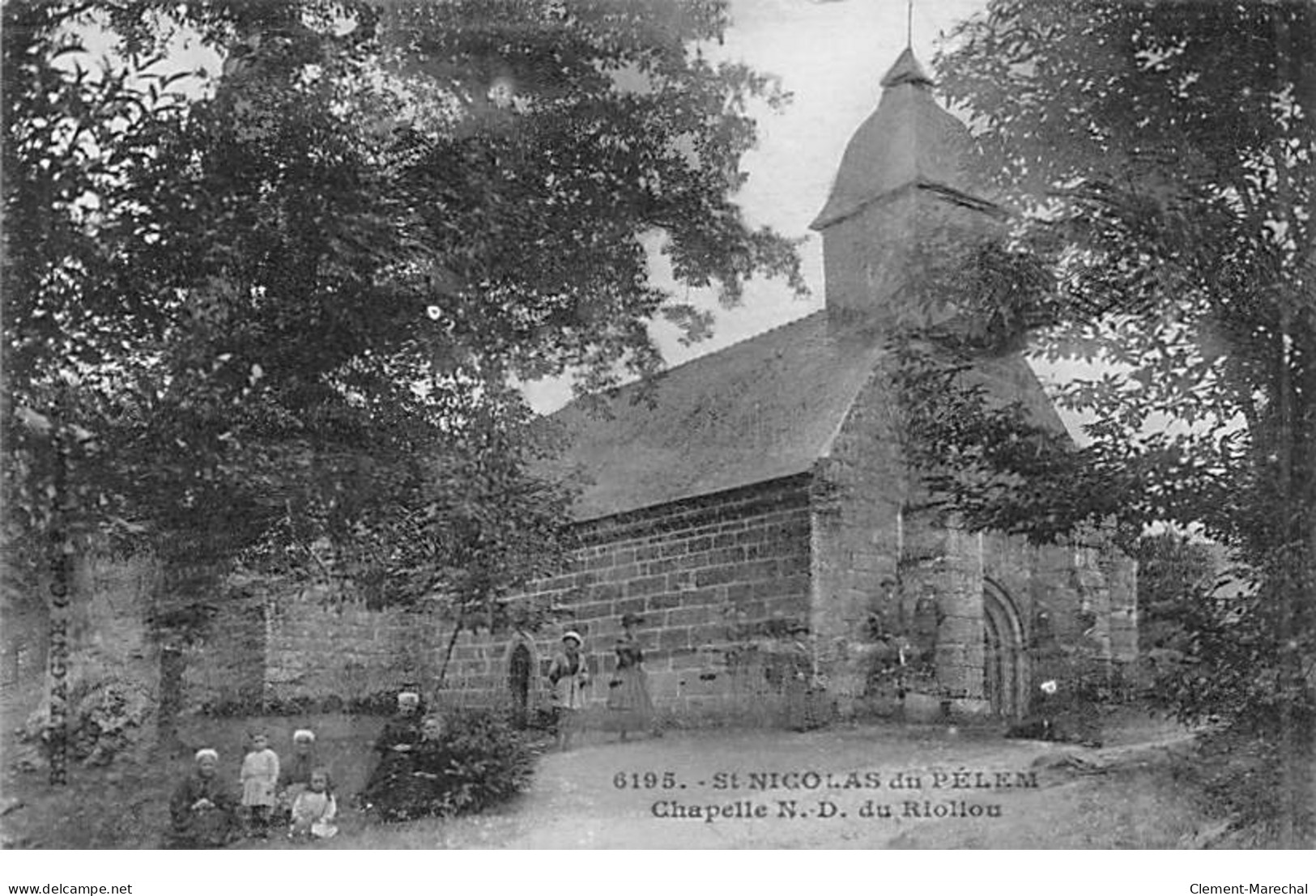 SAINT NICOLAS DU PELEM - Chapelle N. D. Du Riollou - Très Bon état - Saint-Nicolas-du-Pélem