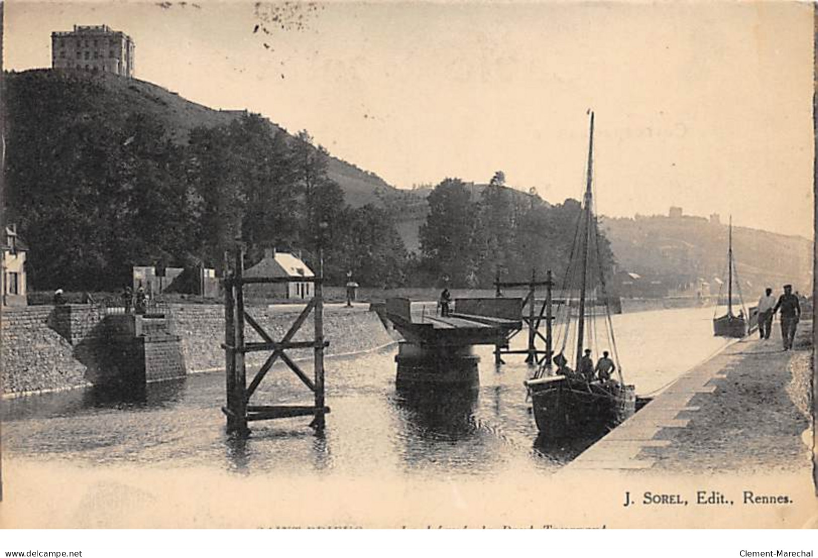 SAINT BRIEUC - Le Légué, Le Pont Tournant - Très Bon état - Saint-Brieuc