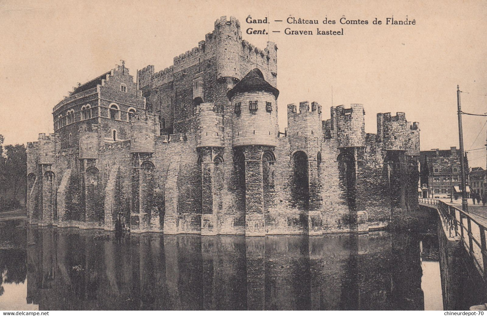 GAND    CHATEAU DES COMTES - Gent