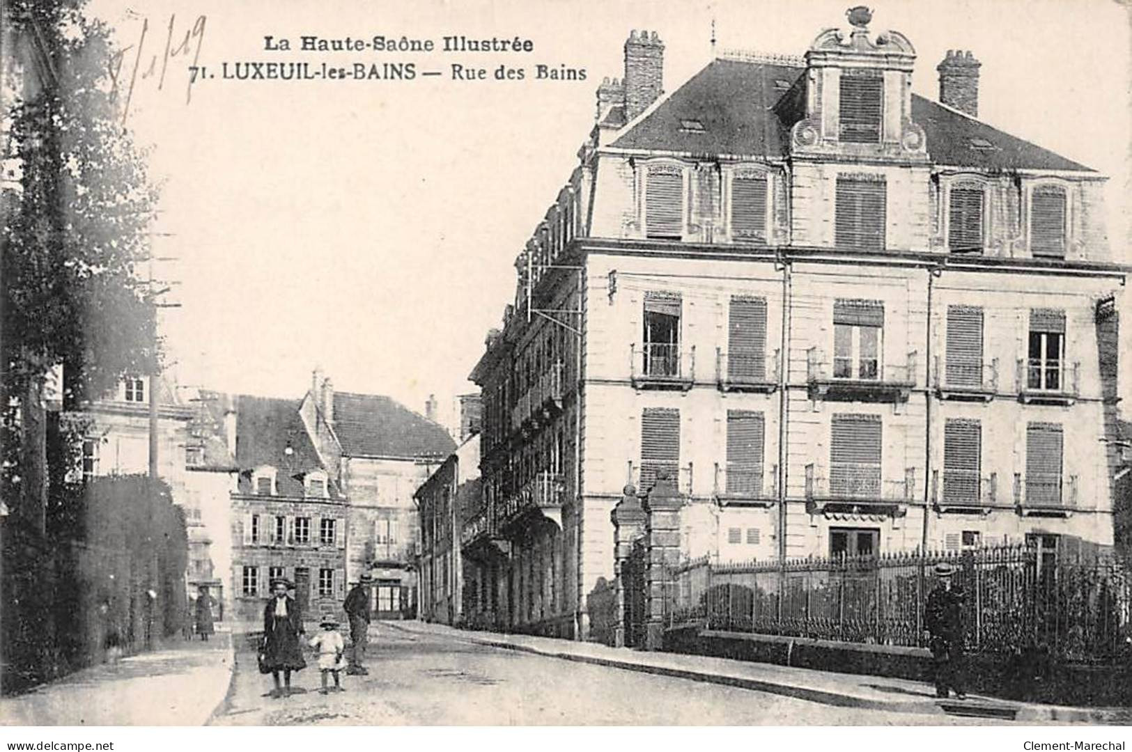 LUXEUIL LES BAINS - Rue Des Bains - Très Bon état - Luxeuil Les Bains