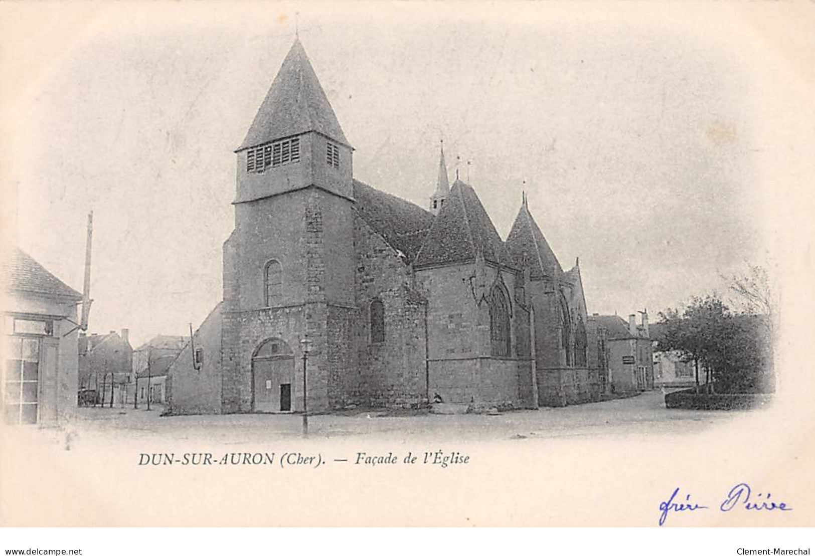 DUN SUR AURON - Façade De L'Eglise - Très Bon état - Dun-sur-Auron