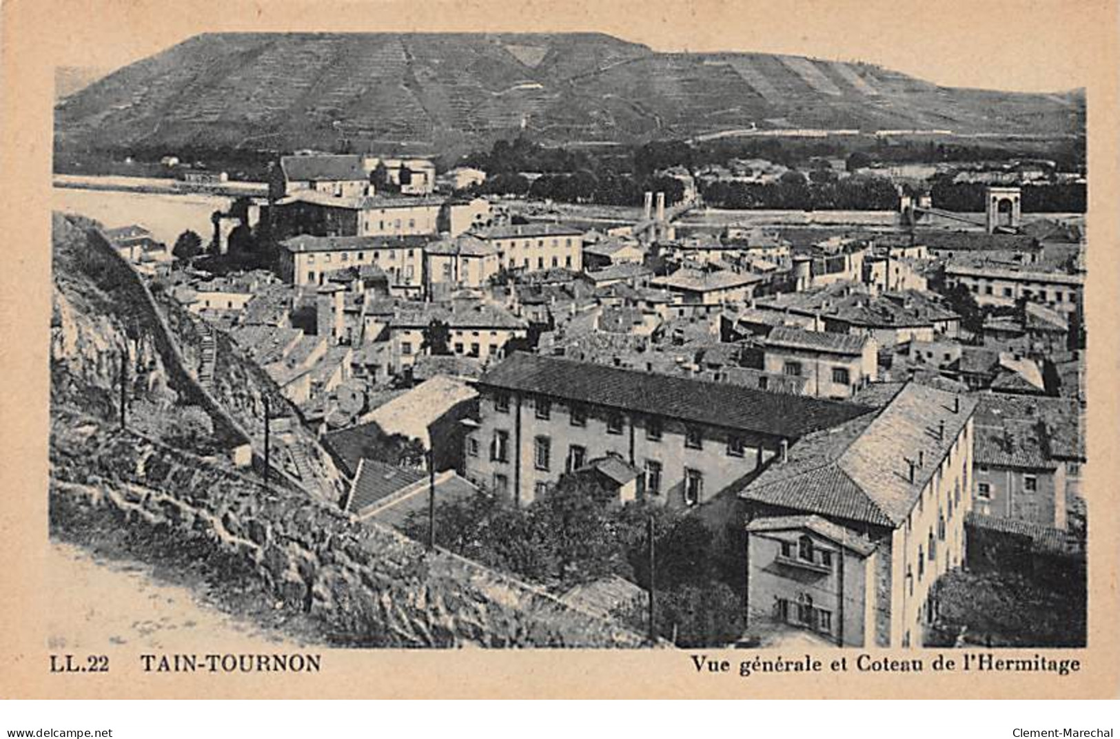 TAIN TOURNON - Vue Générale Et Coteau De L'Hermitage - Très Bon état - Other & Unclassified