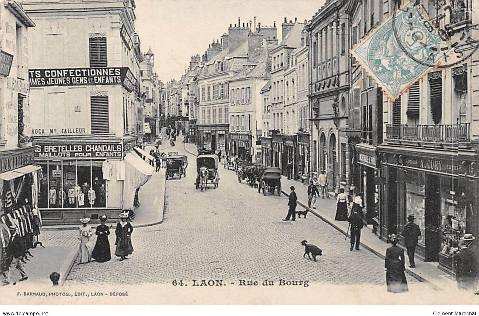 LAON - Rue Du Bourg - Très Bon état - Laon