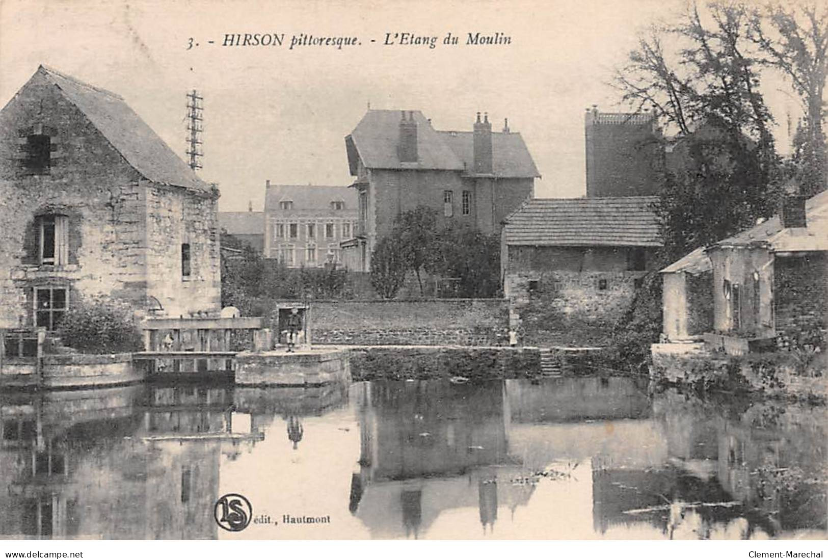 HIRSON Pittoresque - L'Etang Du Moulin - Très Bon état - Hirson