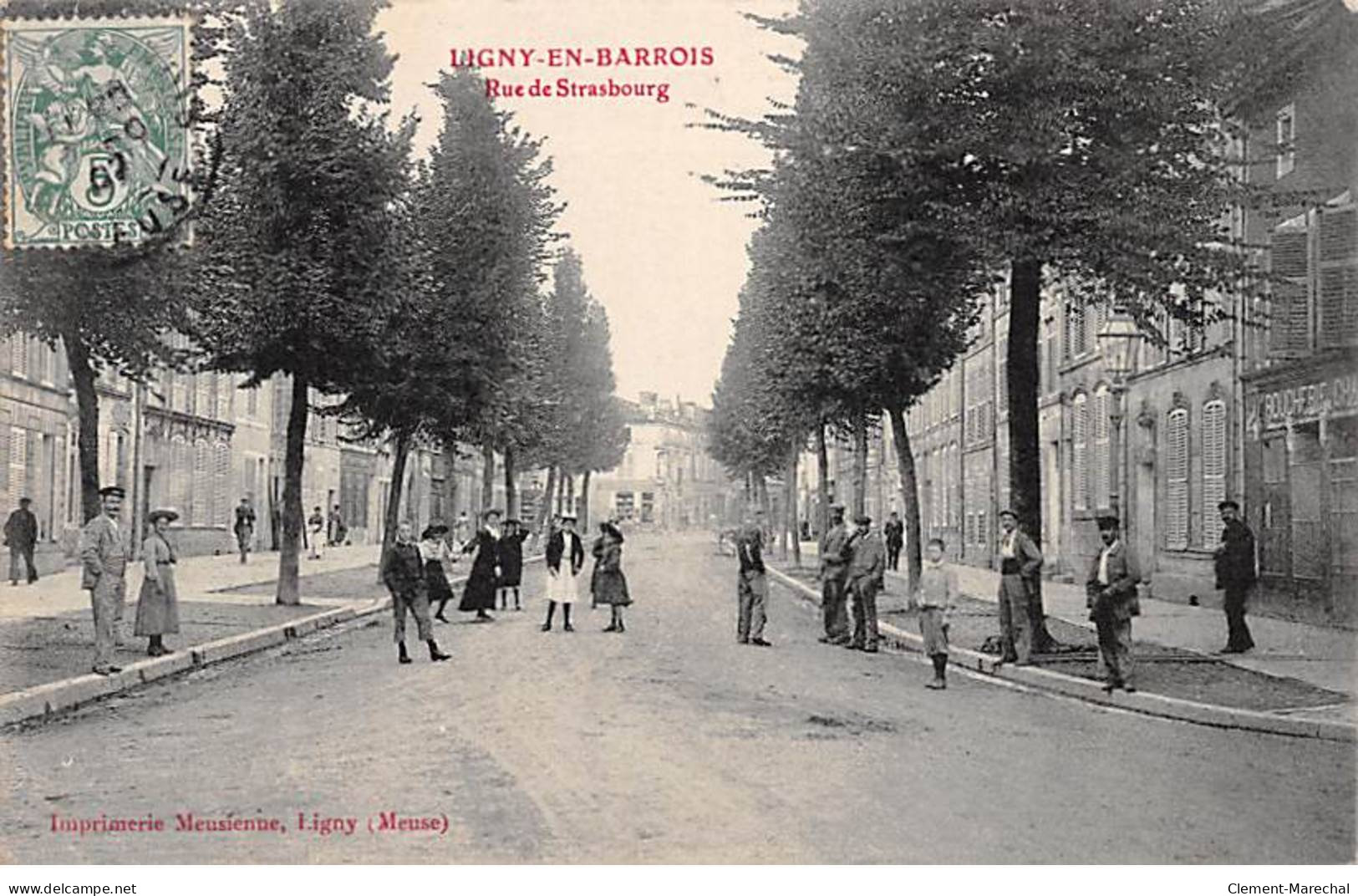 LIGNY EN BARROIS - Rue De Strasbourg - Très Bon état - Ligny En Barrois