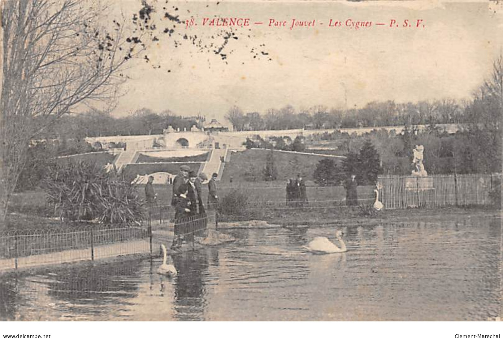 VALENCE - Parc Jouvet - Les Cygnes - Très Bon état - Valence