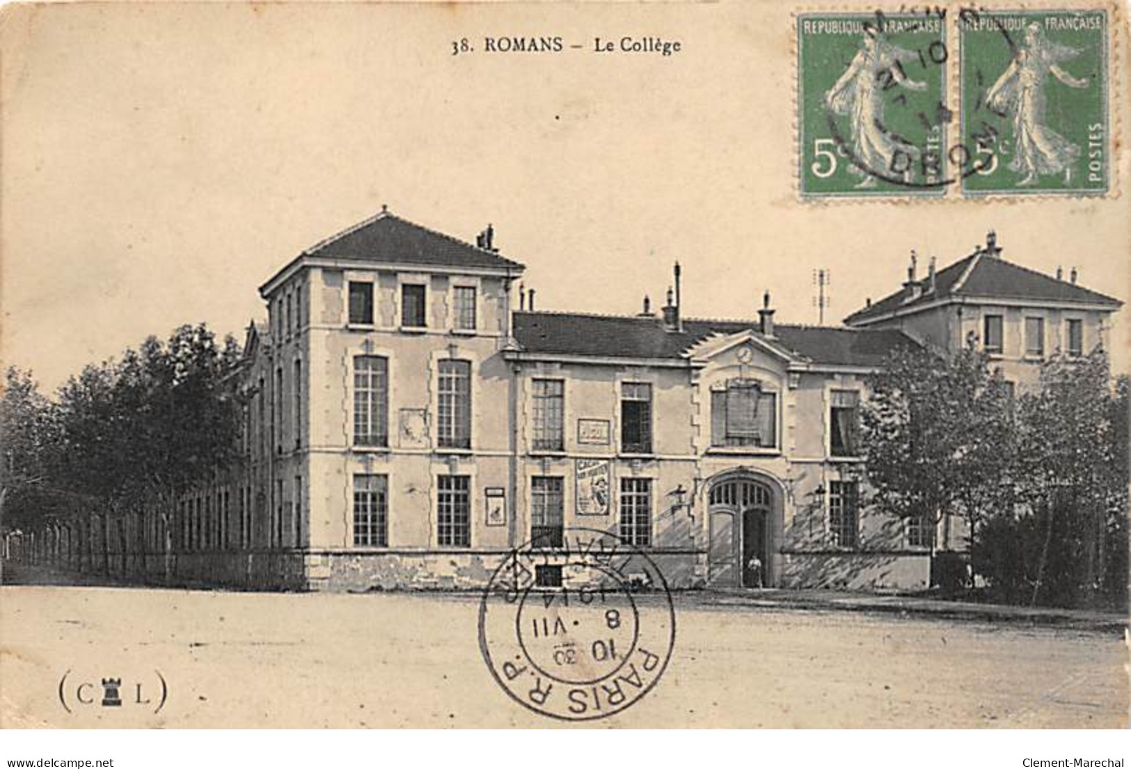 ROMANS - Le Collège - Très Bon état - Romans Sur Isere