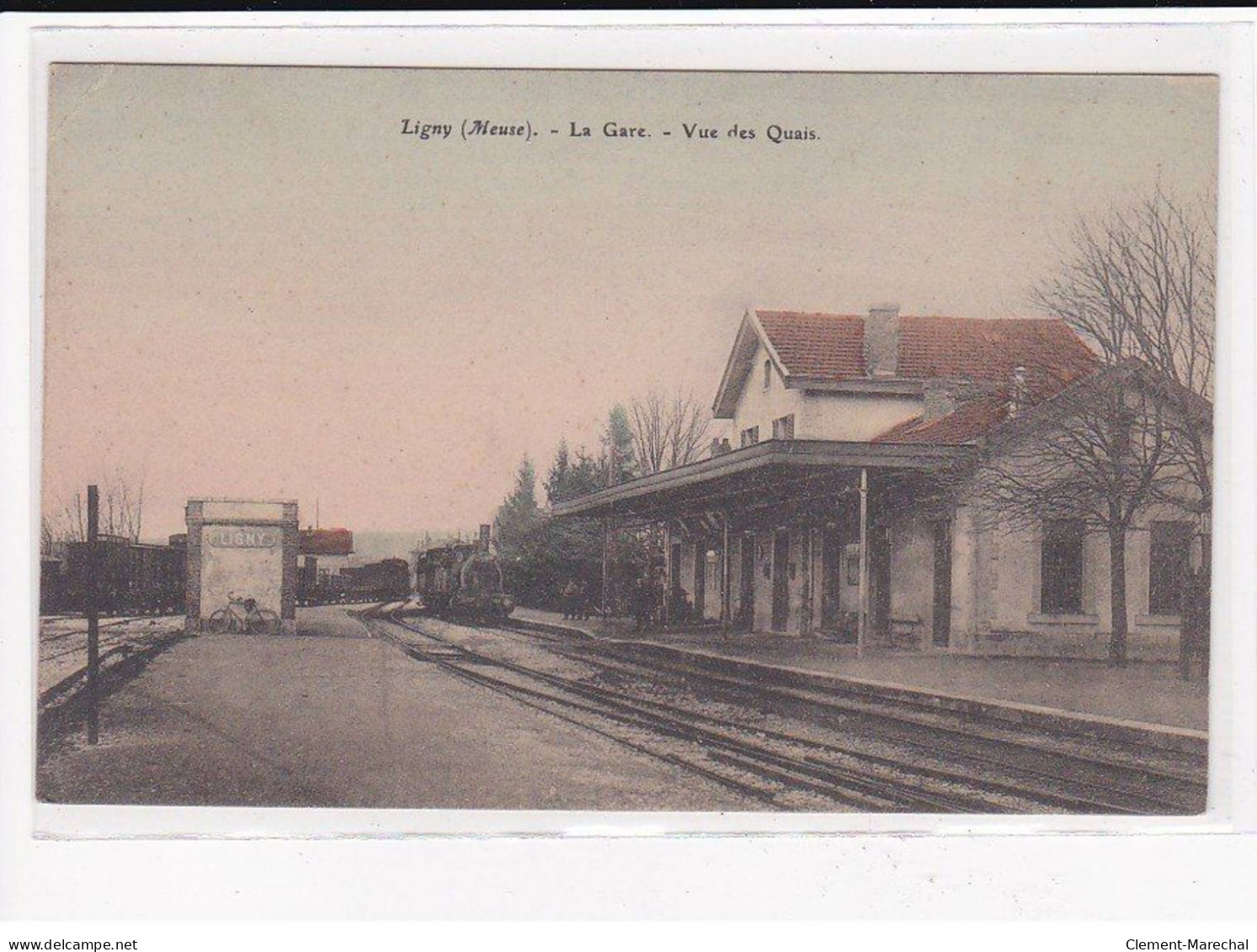 LIGNY : La Gare, Vue Des Quais - état - Ligny En Barrois