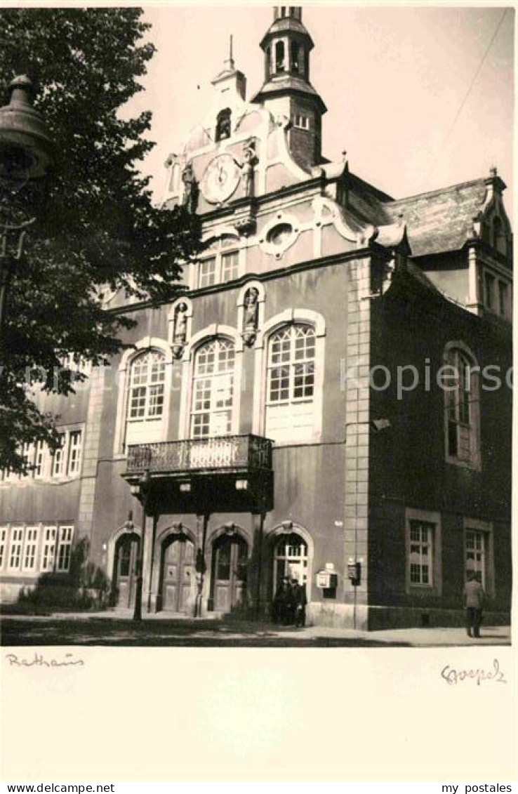 72636804 Arnstadt Ilm Rathaus Handabzug Arnstadt - Arnstadt