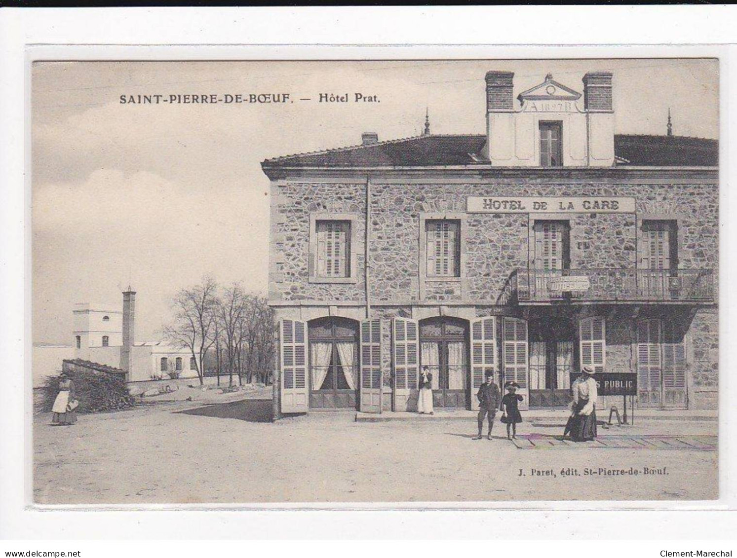 SAINT-PIERRE-DE-BOEUF : Hôtel Prat - Très Bon état - Other & Unclassified