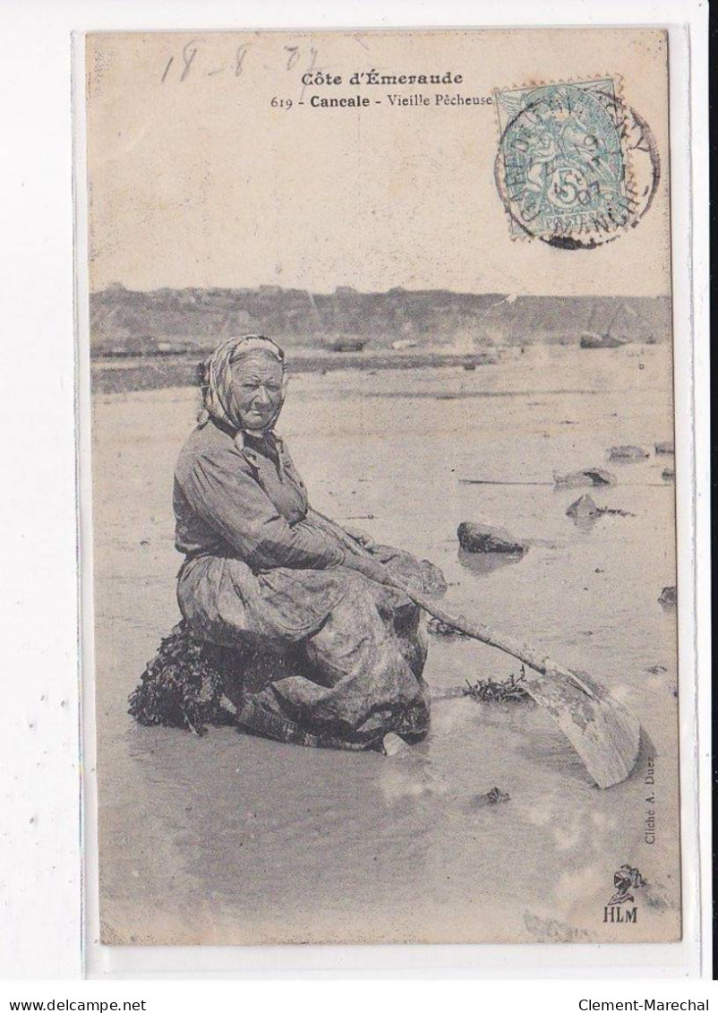 CANCALE : Vieille Pêcheuse - Très Bon état - Cancale