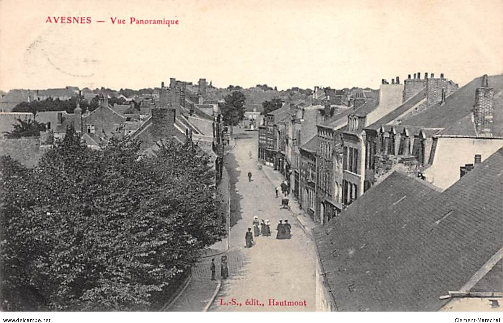 AVESNES - Vue Panoramique - Très Bon état - Avesnes Sur Helpe