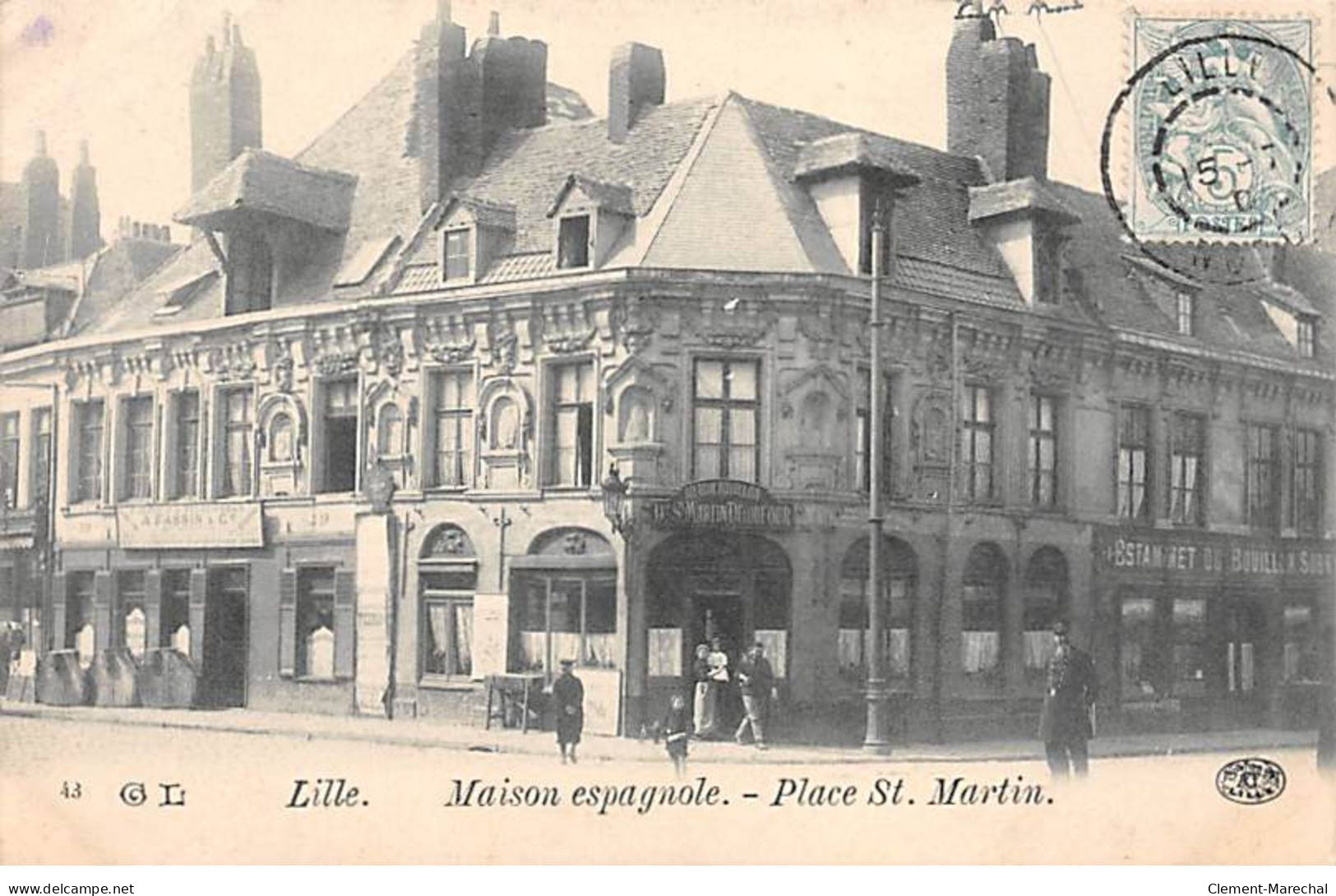 LILLE - Maison Espagnole - Place Saint Martin - Très Bon état - Lille