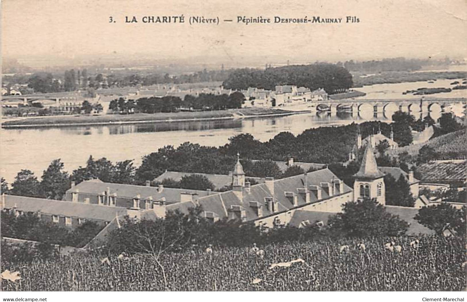 LA CHARITE - Pépinière Desfossé Maunay Fils - Très Bon état - La Charité Sur Loire