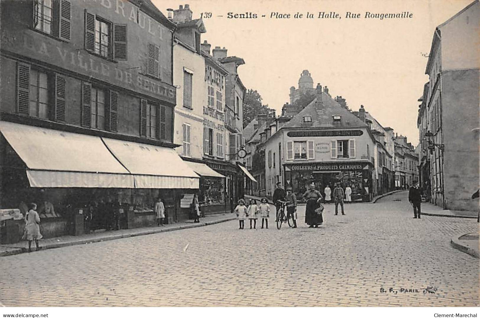 SENLIS - Place De La Halle, Rue Rougemaille - Très Bon état - Senlis