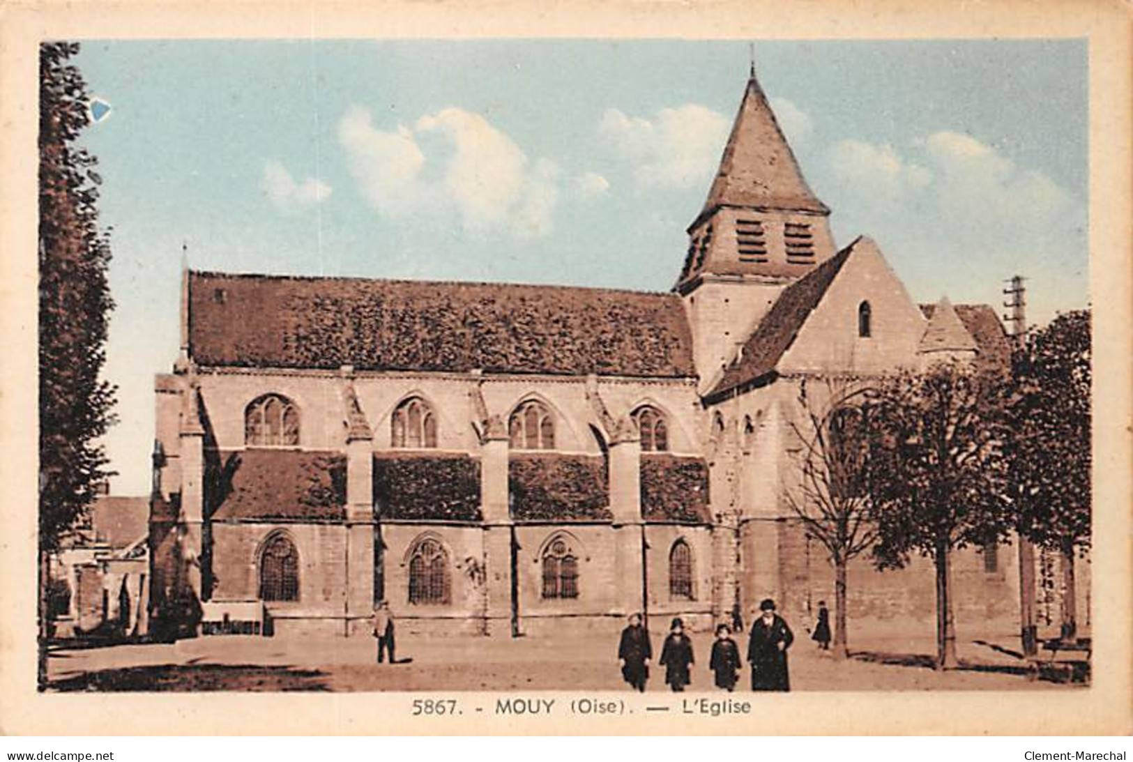 MOUY - L'Eglise - Très Bon état - Mouy